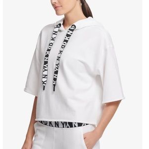 DKNY sport - cropped hoodie